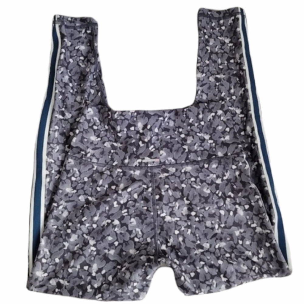 Aerie Chill.Play.Move Gray Print Ankle Leggings